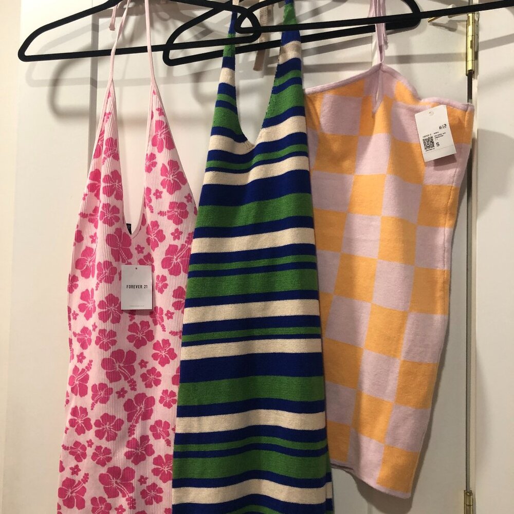 Summer Fun Bundle - 3 NEW Halter Dresses